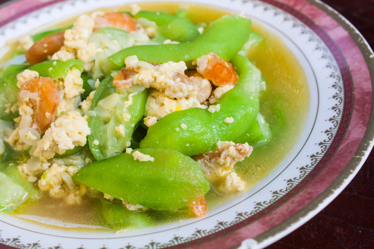 Zucchini with Egg