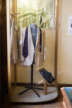 Nabokov's Jackets and Shoes in the Nabokov Museum