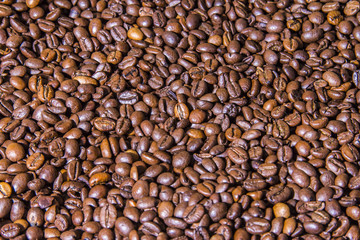 Kaffeebohnen Hintergrund