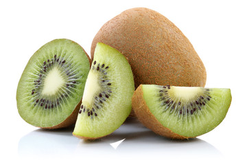 Kiwi Obst Frucht Früchte Freisteller freigestellt isoliert