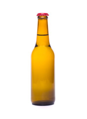 glass of beer isolated on white background