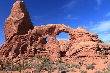 Turret Arch, Arches National Park, USA 