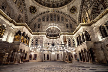 Blue Mosque interior.
