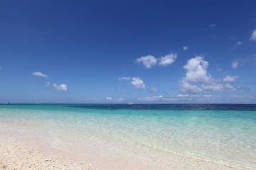 Obraz premium Beach and tropical sea