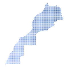 Carte du Maroc