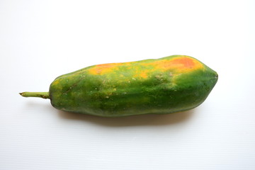 Raw green papaya
