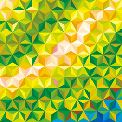 Abstract colored background, triangular geometric style