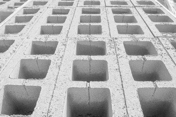 cinder blocks background