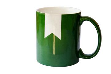 Green mug