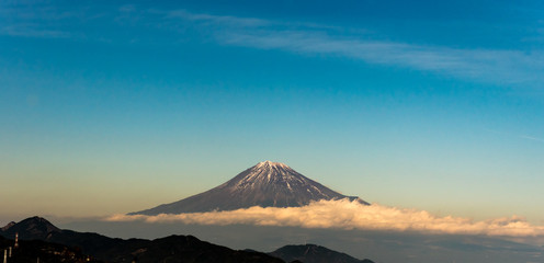 mountain fuji in japan