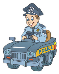 Obraz premium Policeman