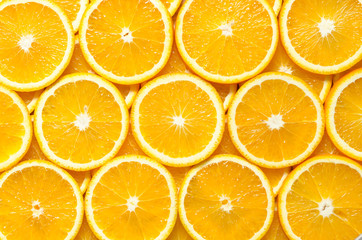 Orange slices background - 107001946