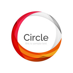 Vector swirl icon or background