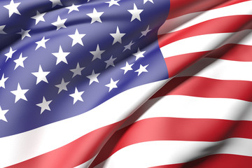 Fototapeta premium usa flag