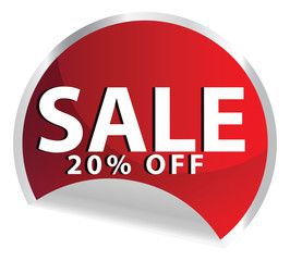 discount sale stickers vector