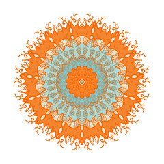 Mandala Line Template