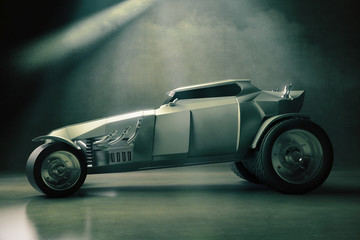 Grey Hot-Rod side © Who is Danny