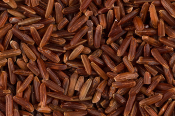 Raw red rice
