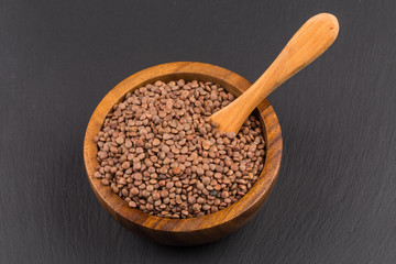 Lentils Isolated on White Background