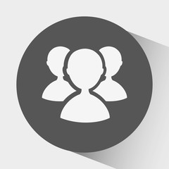 teamwork silhouettes design 