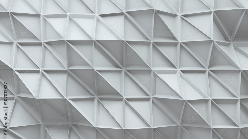 Poster abstract 3d background with repeating pattern