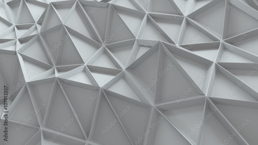 Poster abstract 3d background with repeating pattern