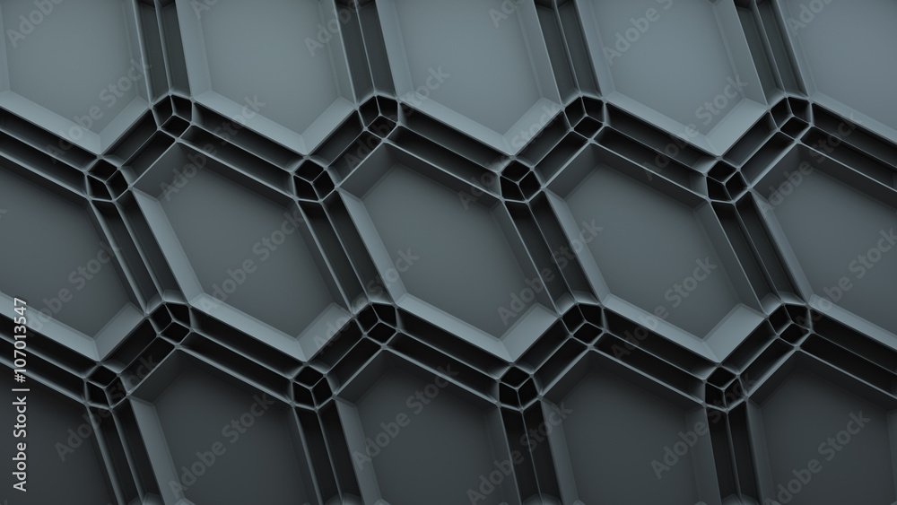 Poster abstract 3d background with repeating pattern