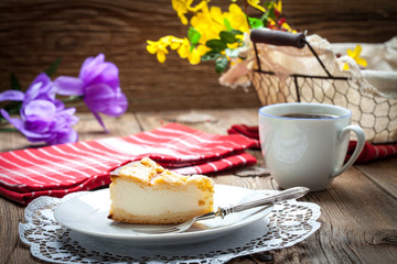 Home made cheese cake