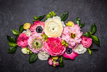 Cooker splashback Flowers