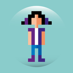 pixel avatar design 