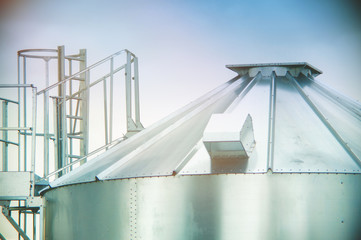 Silo for corn