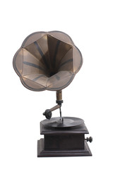 Antique wooden Gramophone