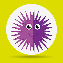 bacterium icon design 