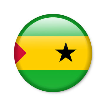 São Tomé und Príncipe - Button