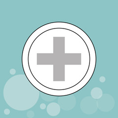 Obraz premium Cross shape design , vector illustration