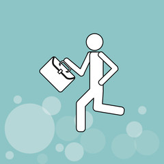 Businessman icon design