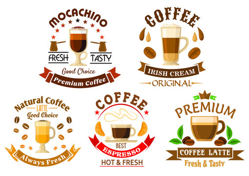 Original drinks for coffee shop design
