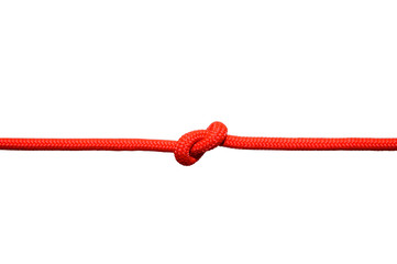 knot isolated on white background