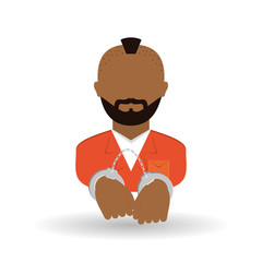 criminal  icon design
