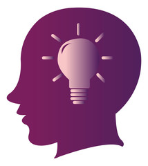 intellectual thought vector icons