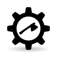 tools icon design, vector illustration