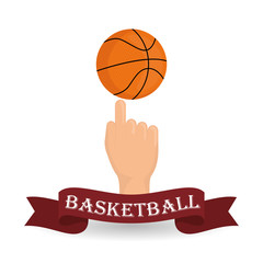 Basketball icon design 