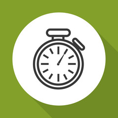 chronometer icon  design, vector illustration