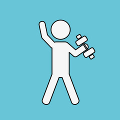 weight icon  design, vector illustration