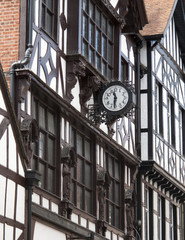 Fototapeta na wymiar Historic Elizabethan buildings 