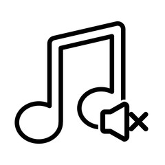 Music note design, vector illustration