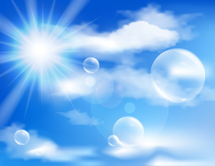 Obraz premium 雲 