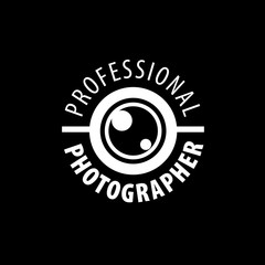 Fototapeta premium vector logo for photographer