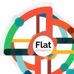 Abstract geometric background