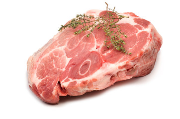 Rohes Schweinefleisch